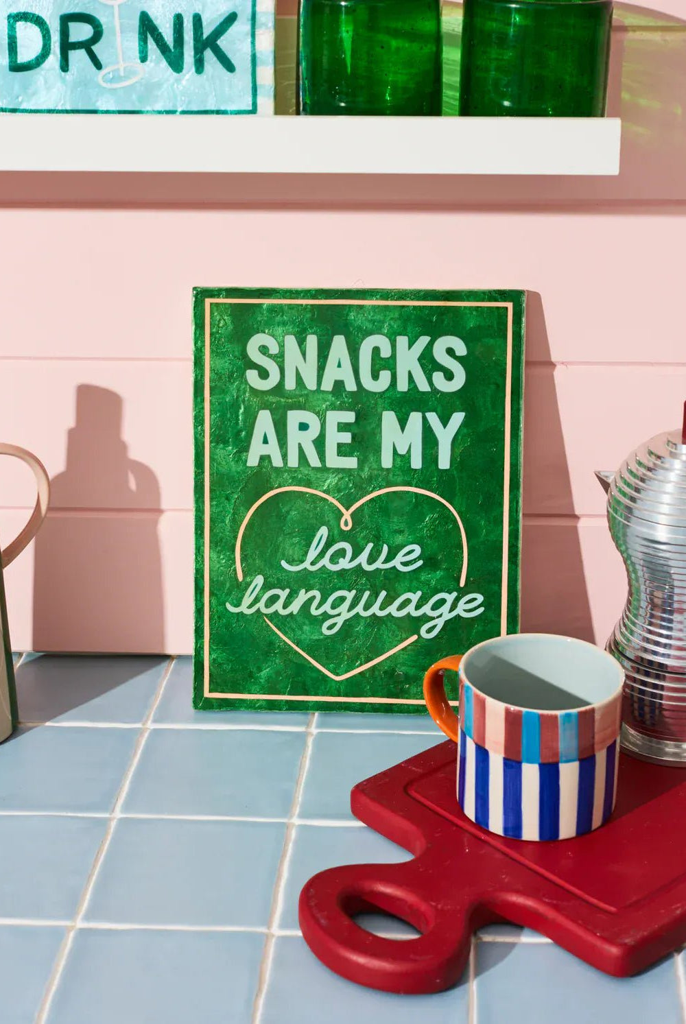 Buy Jones and Co - FUN HOUSE SNACKS TILE by Jones & Co - at Hamish + Grace