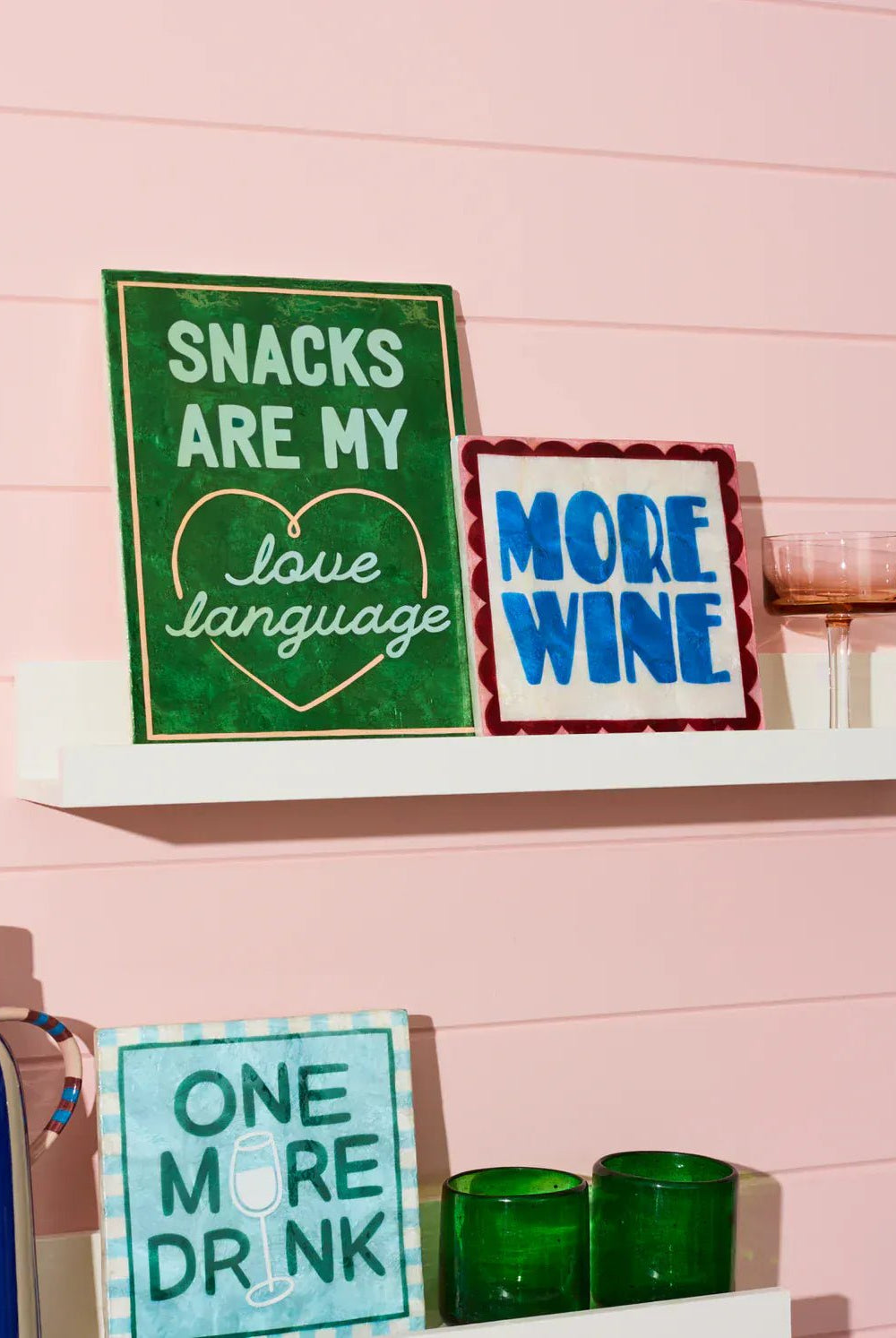 Buy Jones and Co - FUN HOUSE WINE TILE by Jones & Co - at Hamish + Grace