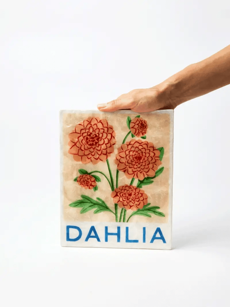 Buy Jones and Co - Market Wall Art Dahlia by Jones & Co - at Hamish + Grace