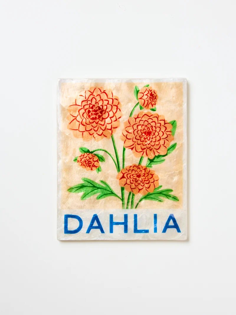 Buy Jones and Co - Market Wall Art Dahlia by Jones & Co - at Hamish + Grace