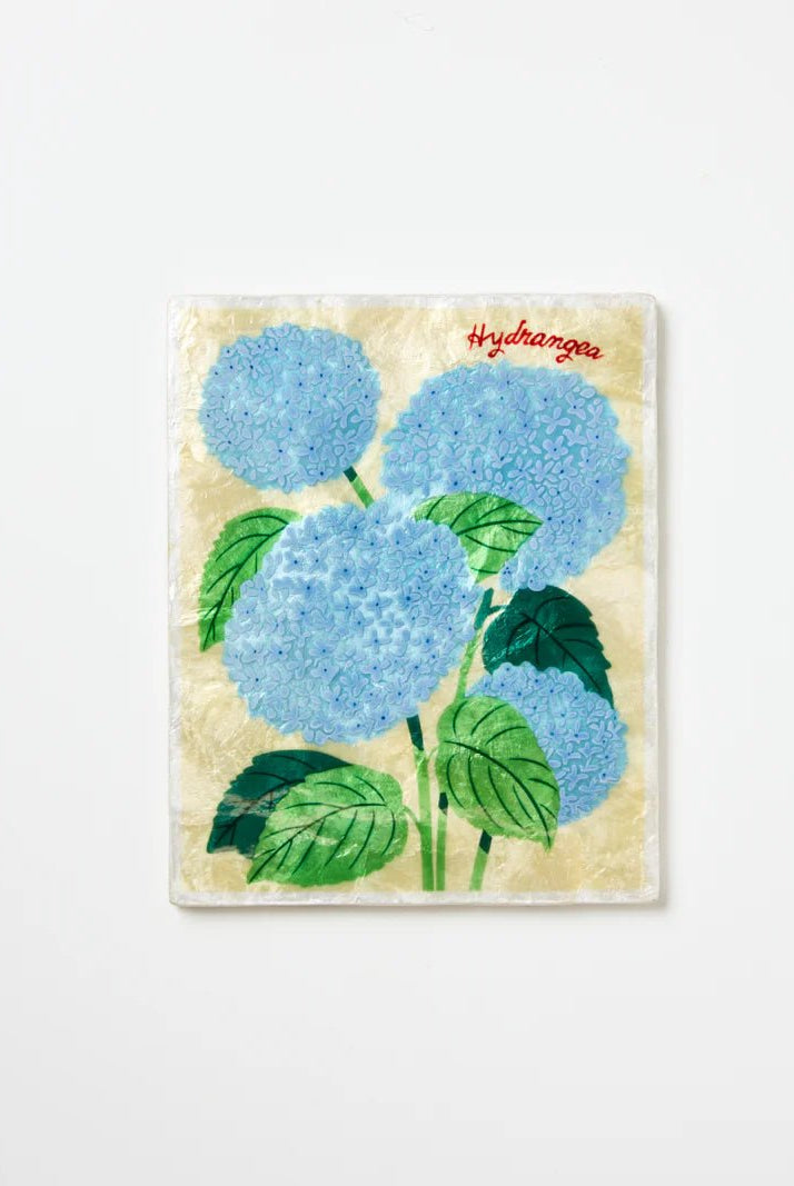 Buy Jones and Co - Market Wall Art Hydrangea by Jones & Co - at Hamish + Grace
