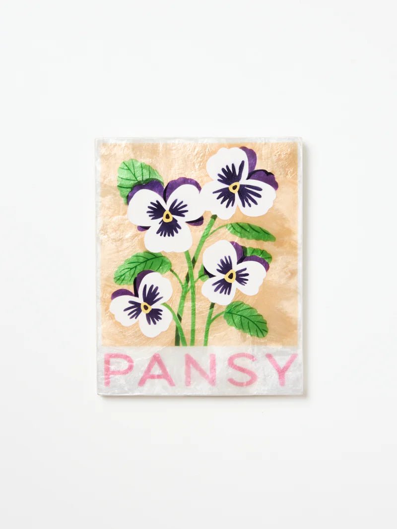 Buy Jones and Co - Market Wall Art Pansy by Jones & Co - at Hamish + Grace