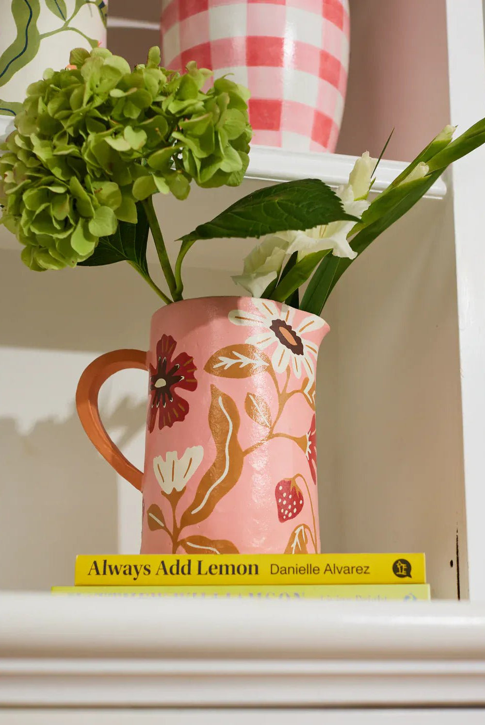 Buy Jones and Co - MEADOW JUG PINK by Jones & Co - at Hamish + Grace