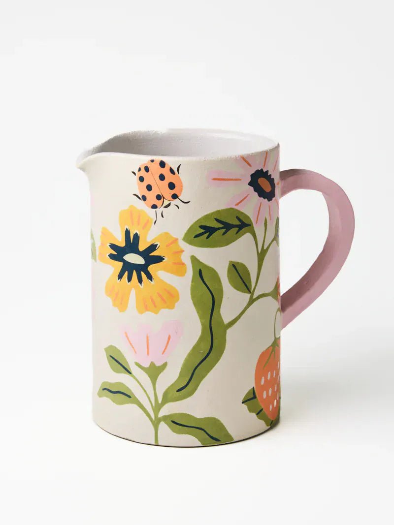 Buy Jones and Co - MEADOW JUG WHITE by Jones & Co - at Hamish + Grace