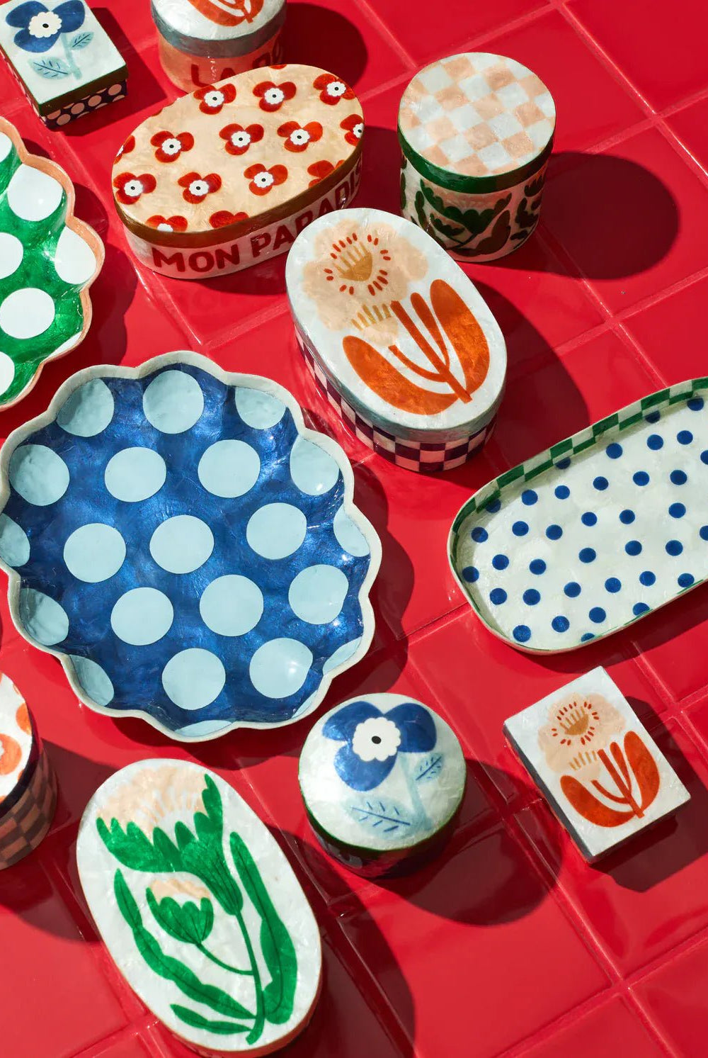 Buy Jones and Co - PARADIS BLUE CIAO BOX by Jones & Co - at Hamish + Grace