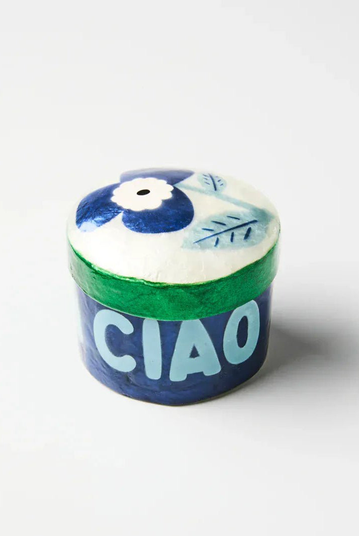 Buy Jones and Co - PARADIS BLUE CIAO BOX by Jones & Co - at Hamish + Grace