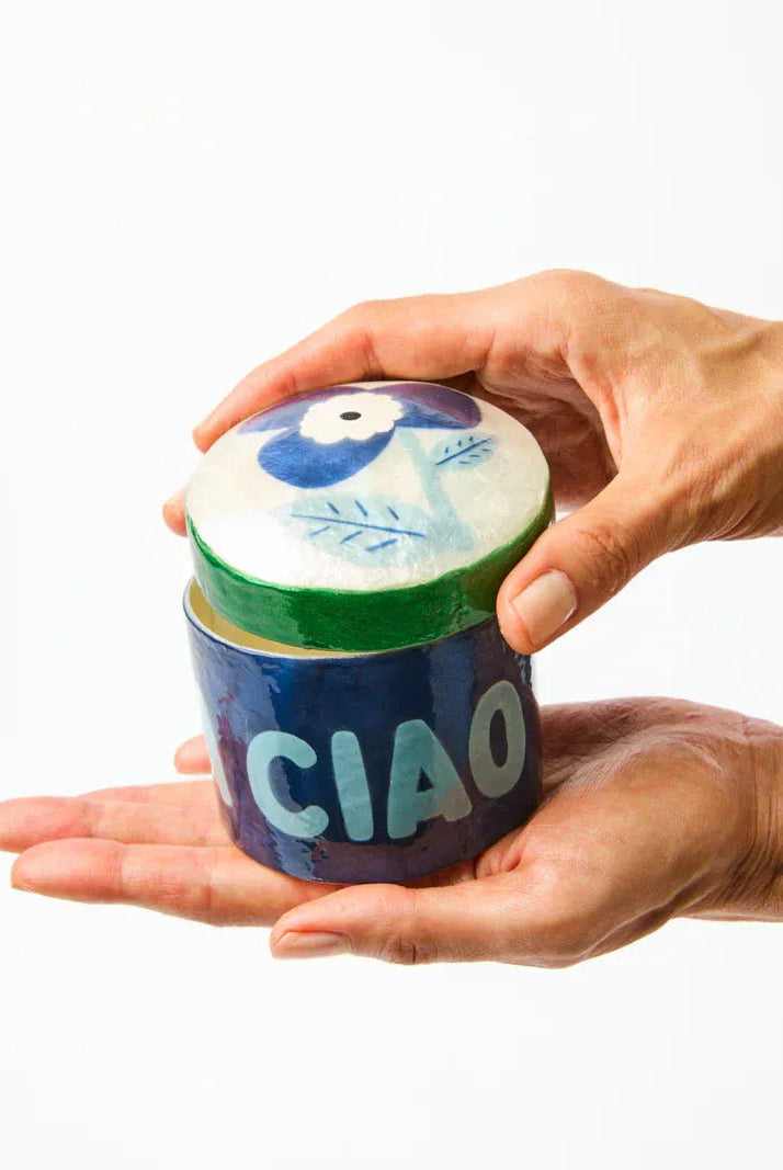 Buy Jones and Co - PARADIS BLUE CIAO BOX by Jones & Co - at Hamish + Grace