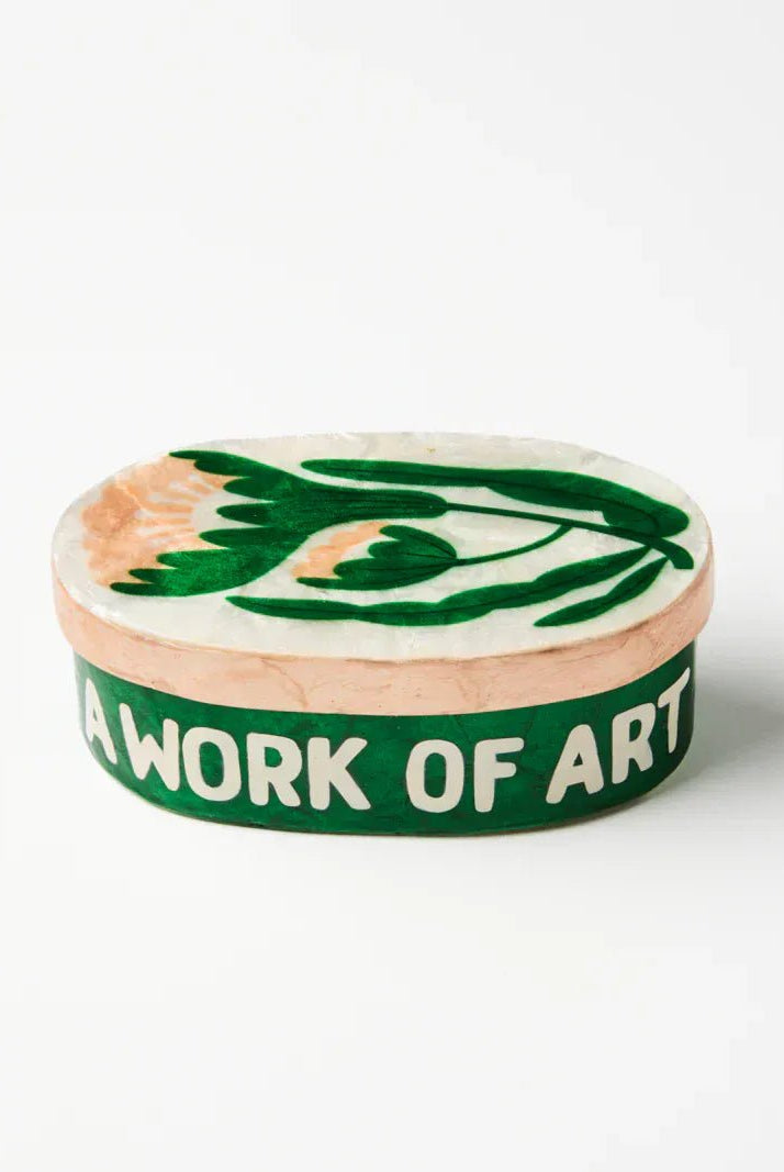 Buy Jones and Co - PARADIS GREEN LARGE BOX by Jones & Co - at Hamish + Grace