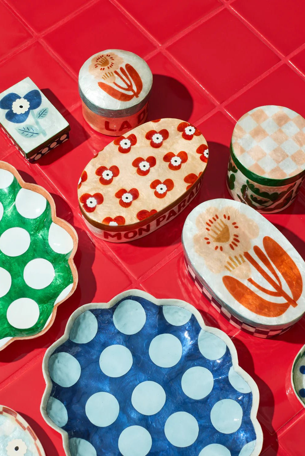 Buy Jones and Co - PARADIS PINK LARGE BOX by Jones & Co - at Hamish + Grace