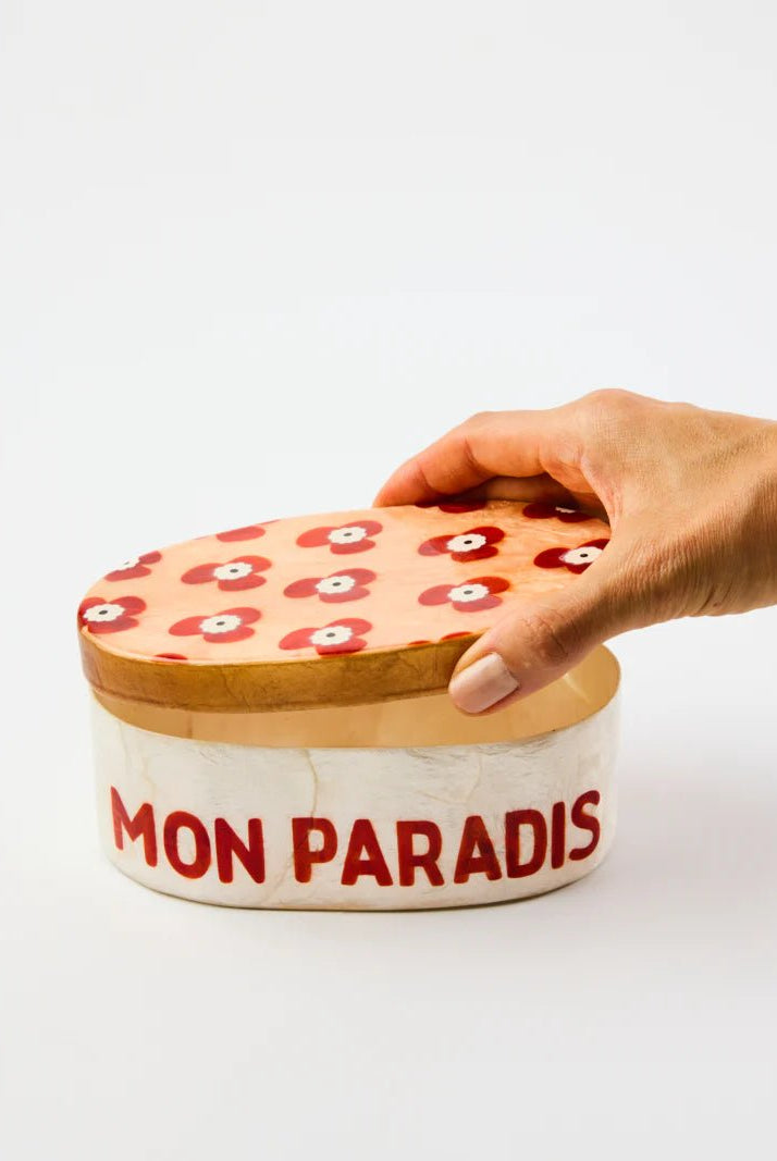 Buy Jones and Co - PARADIS PINK LARGE BOX by Jones & Co - at Hamish + Grace