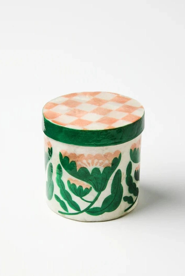 Buy Jones and Co - PARADIS PINK MEDIUM BOX by Jones & Co - at Hamish + Grace