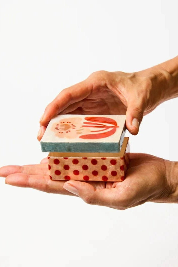 Buy Jones and Co - PARADIS PINK REC BOX by Jones & Co - at Hamish + Grace