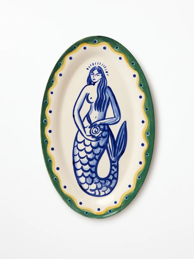 Buy Jones and Co - Piccolo Vita Plate Mermaid by Jones & Co - at Hamish + Grace