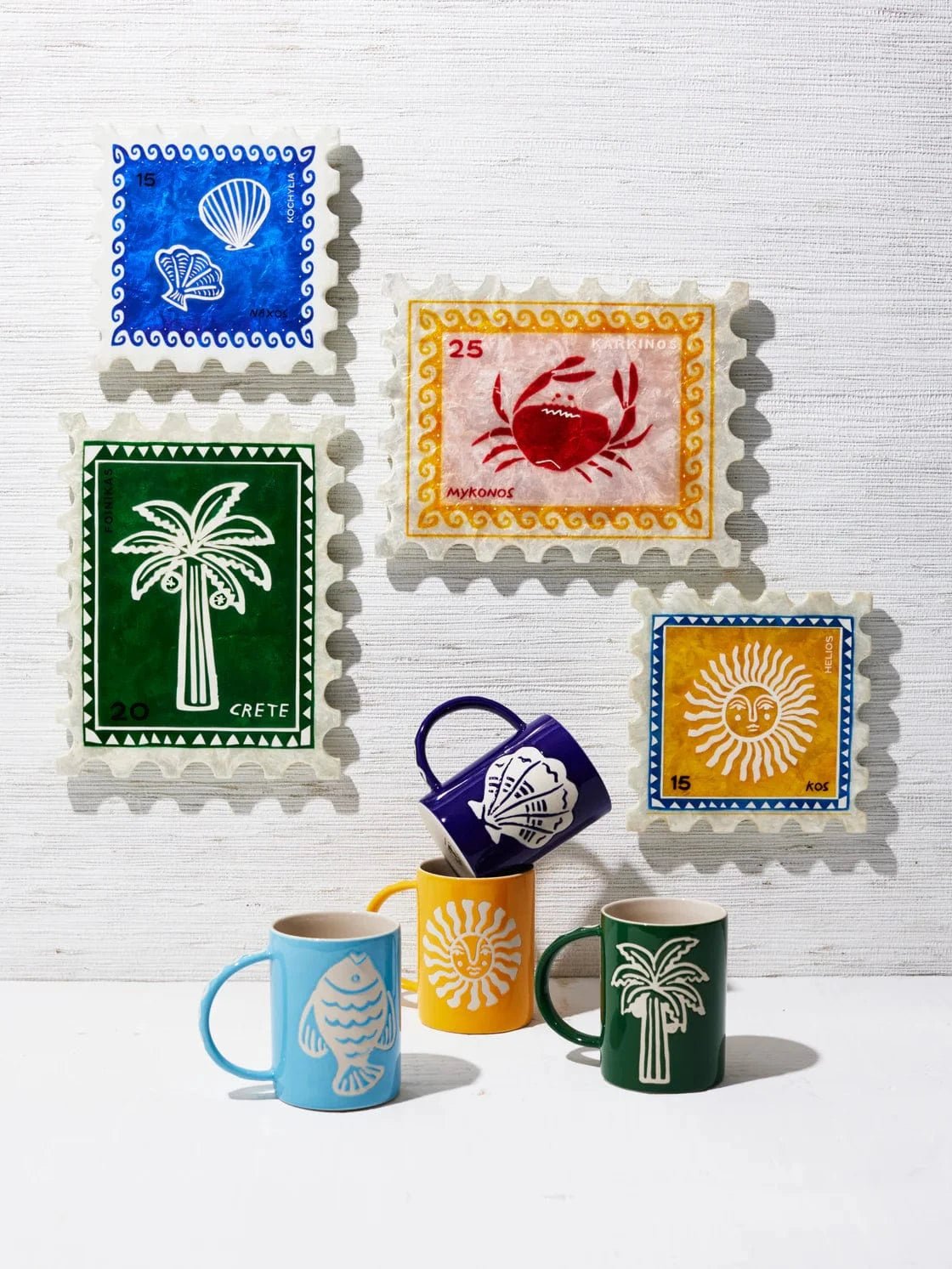 Buy Jones and Co - Sunroom Palm Stamp by Jones & Co - at Hamish + Grace