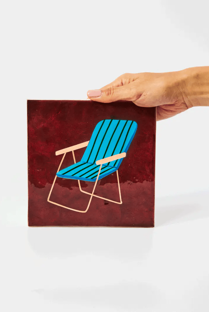 Buy Jones and Co - SUPERETTE CHAIR TILE by Jones & Co - at Hamish + Grace