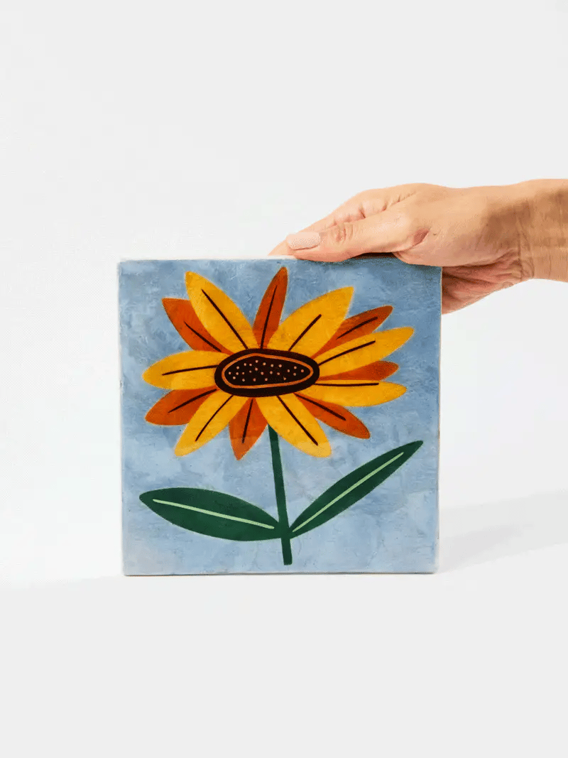 Buy Jones and Co - SUPERETTE SUNFLOWER TILE by Jones & Co - at Hamish + Grace