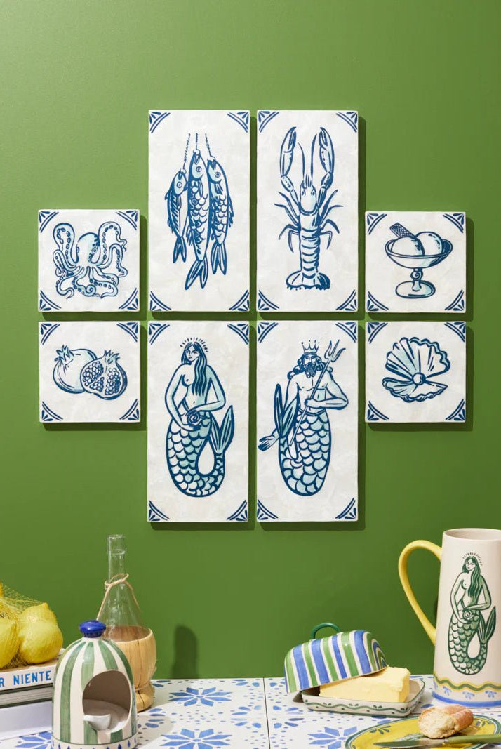 Buy Jones and Co - Taverna Wall Art Fish by Jones & Co - at Hamish + Grace