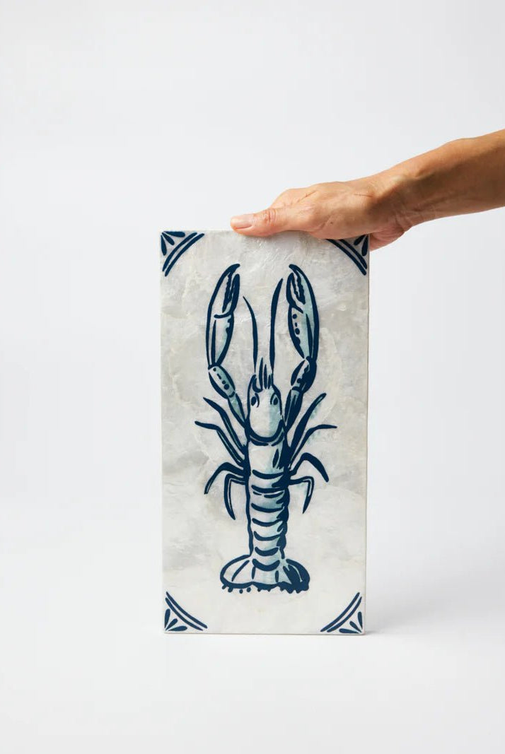 Buy Jones and Co - Taverna Wall Art Lobster by Jones & Co - at Hamish + Grace