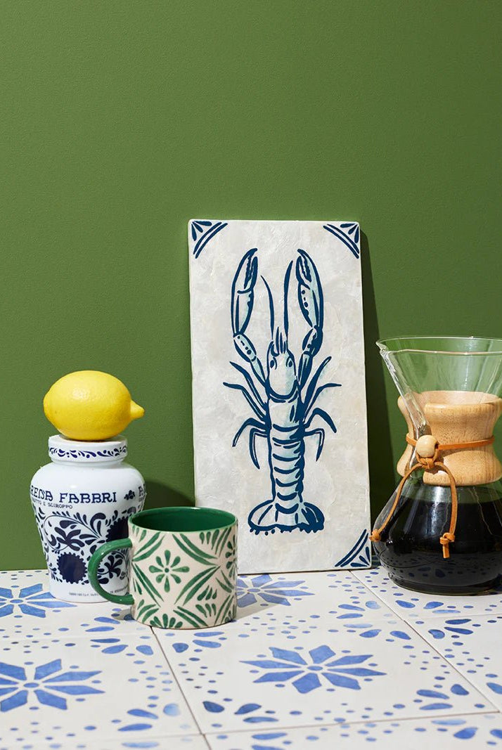 Buy Jones and Co - Taverna Wall Art Lobster by Jones & Co - at Hamish + Grace