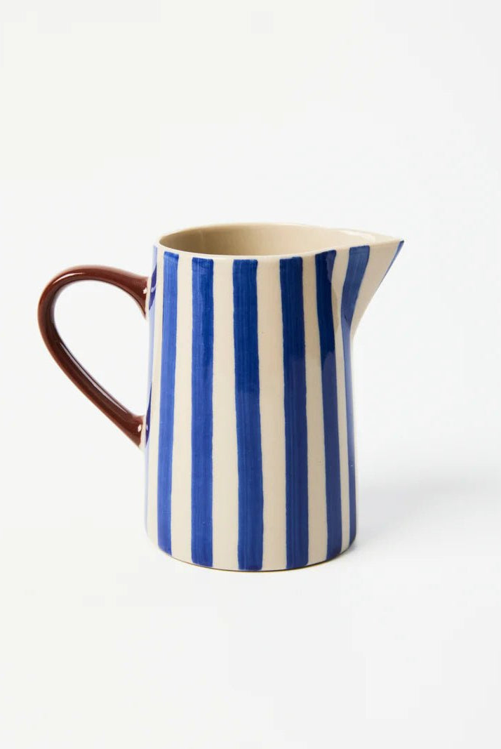 Buy Jones & Co - Bloomie Blue Milk Jug by Jones & Co - at Hamish + Grace