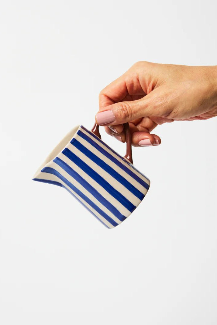 Buy Jones & Co - Bloomie Blue Milk Jug by Jones & Co - at Hamish + Grace