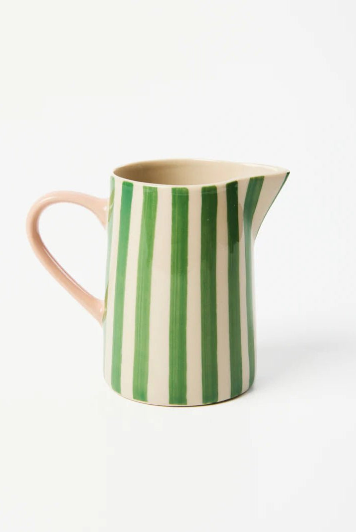Buy Jones & Co - Bloomie Green Milk Jug by Jones & Co - at Hamish + Grace