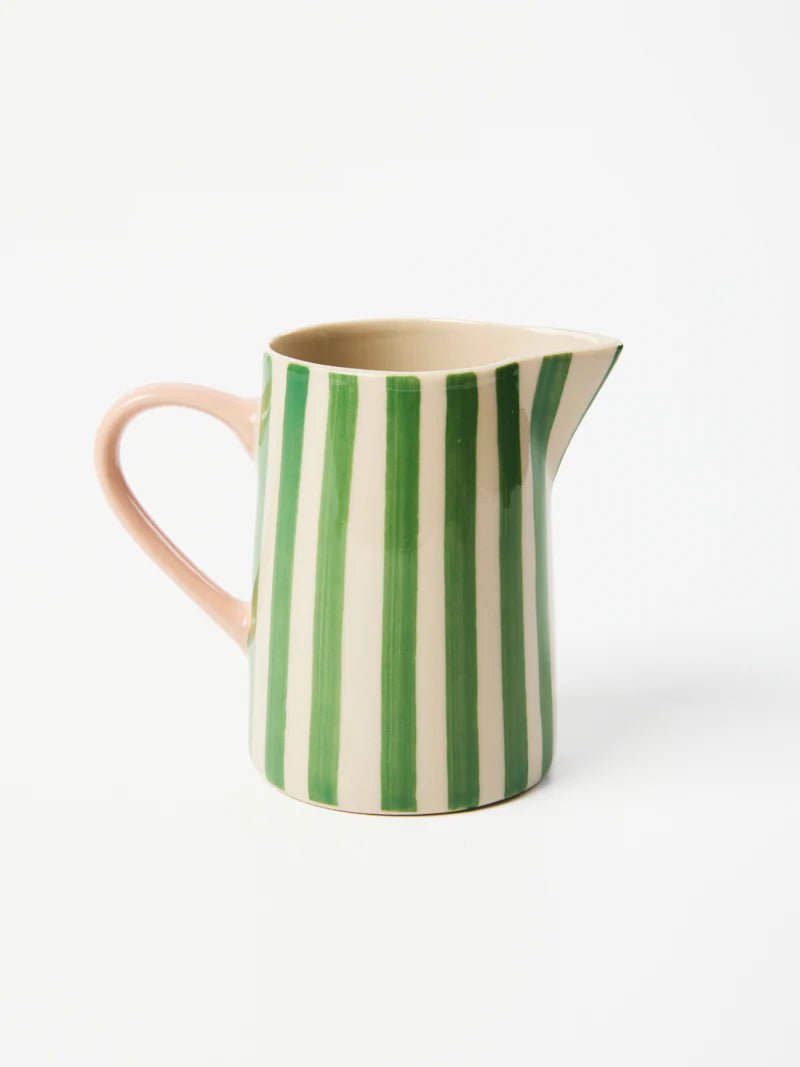 Buy Jones & Co - Bloomie Green Milk Jug by Jones & Co - at Hamish + Grace