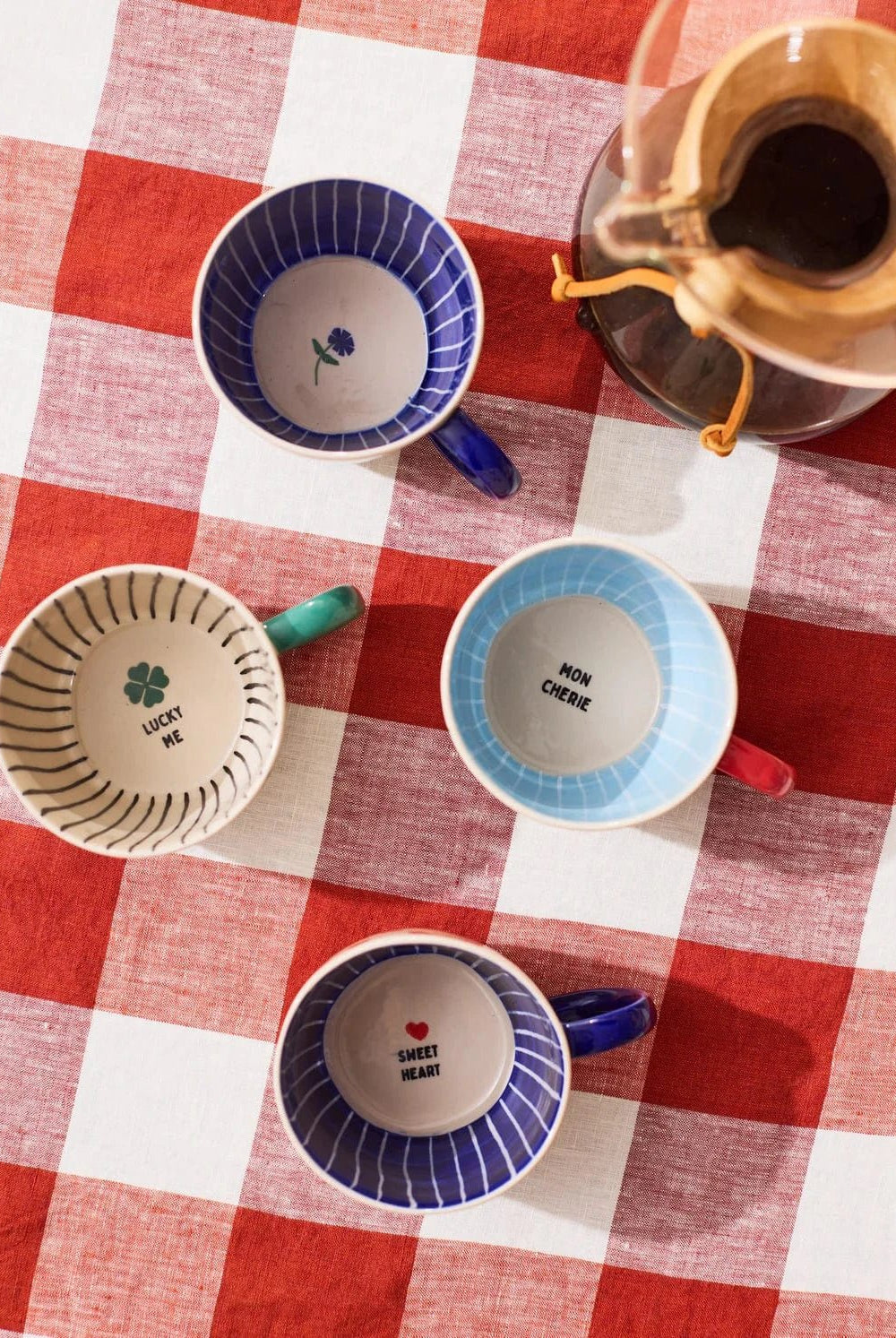 Buy Jones & Co - CHINO MUG LUCKY ME by Jones & Co - at Hamish + Grace