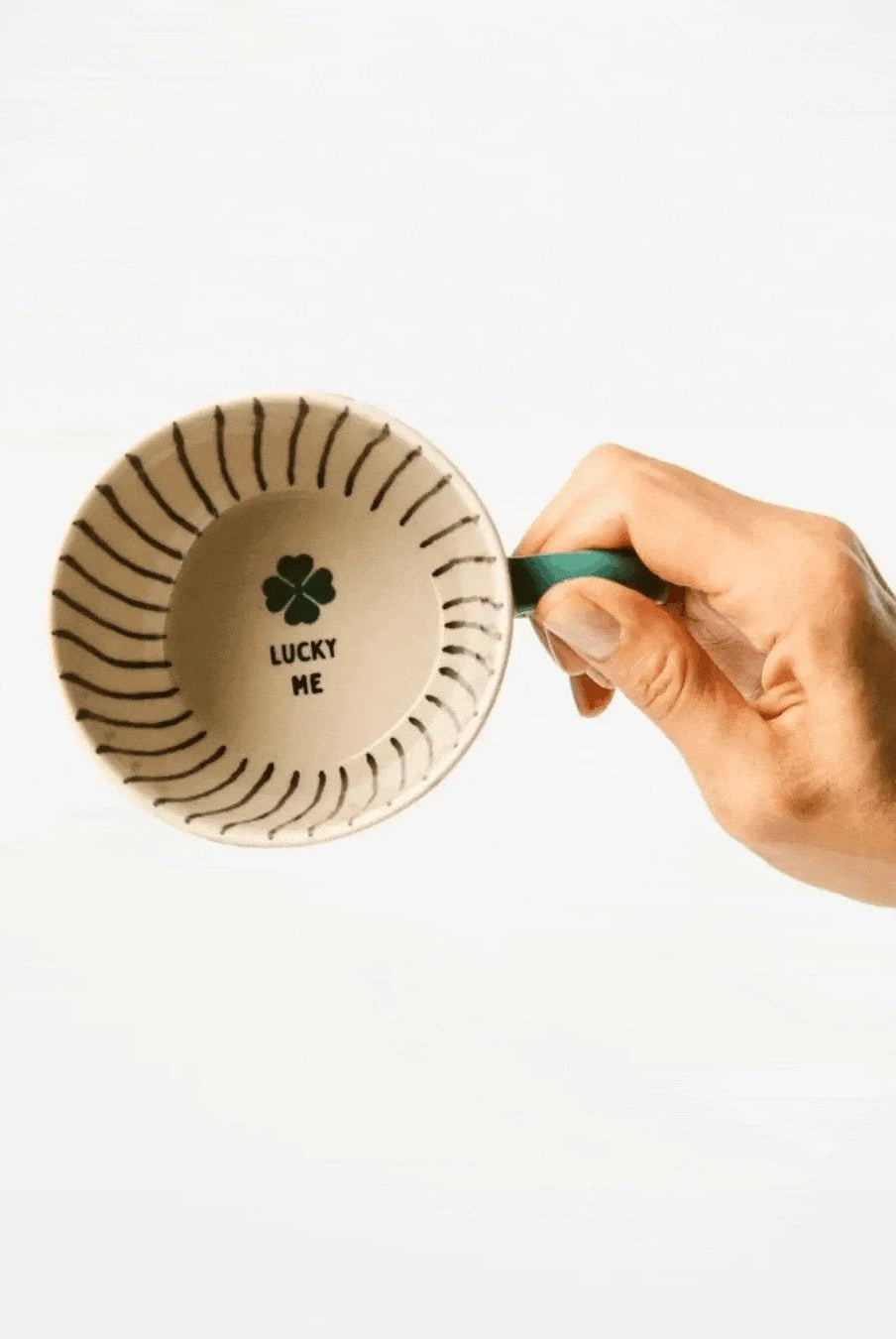 Buy Jones & Co - CHINO MUG LUCKY ME by Jones & Co - at Hamish + Grace