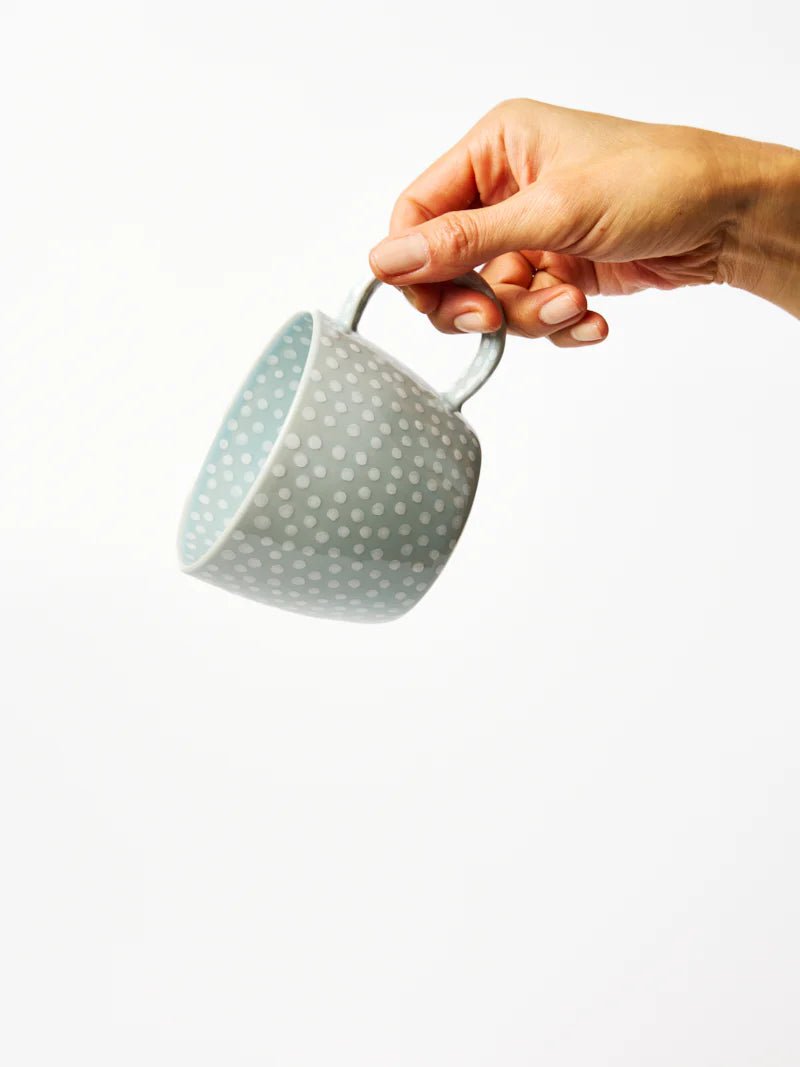 Buy Jones & Co Chino Mug Powder Sprinkle | Handmade Ceramic Mug Australia by Jones & Co - at Hamish + Grace
