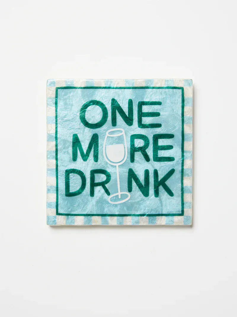 Jones & Co Homeware Jones and Co - FUN HOUSE DRINK TILE