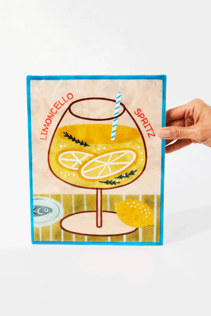 Jones & Co Homeware Jones and Co - HAPPY HOUR LIMONCELLO TILE