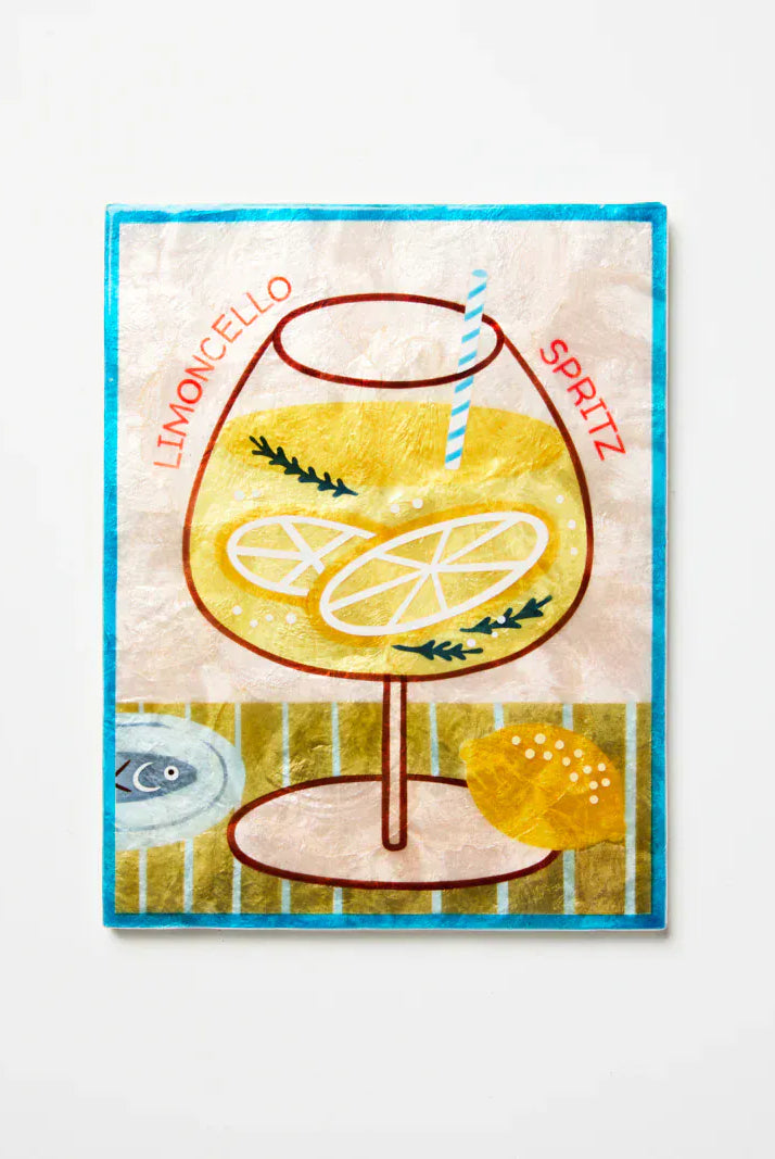 Jones & Co Homeware Jones and Co - HAPPY HOUR LIMONCELLO TILE