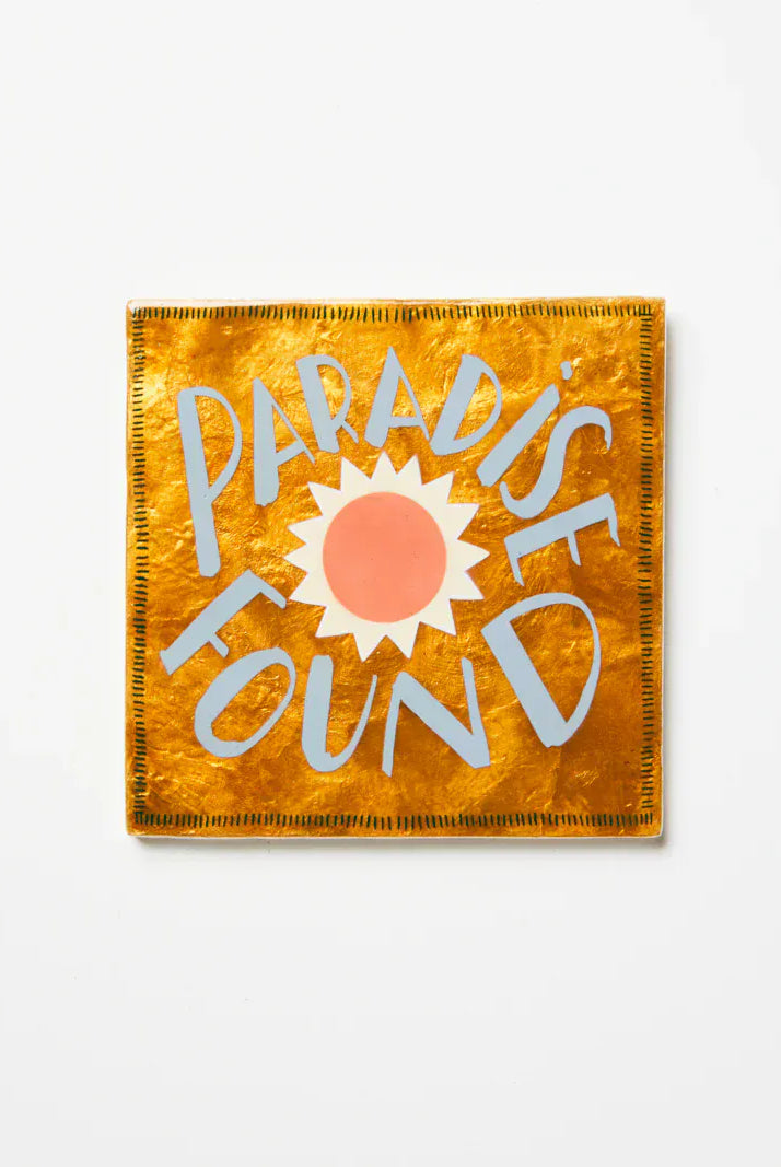 Jones & Co Homeware Jones and Co - SUPERETTE PARADISE GOLD TILE