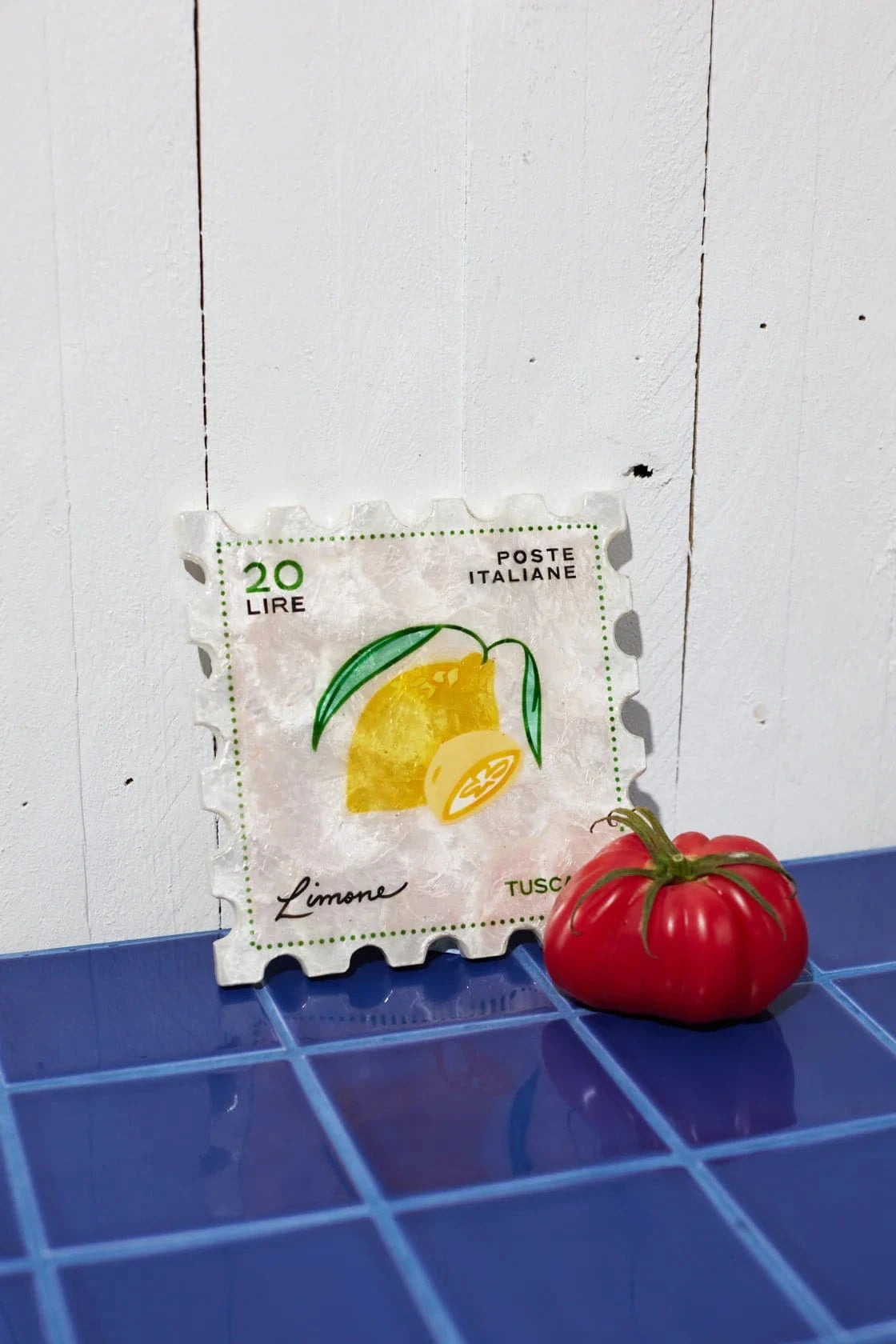 Jones & Co Homewares Jones and Co - Limone Stamp Wall Art