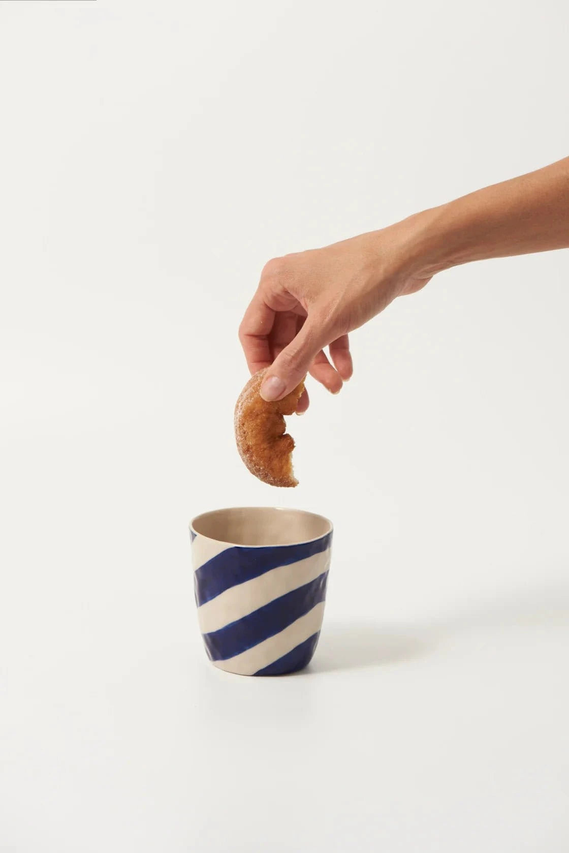 Jones & Co Homewares Jones & Co - Cabana Stripe Tumbler Blue