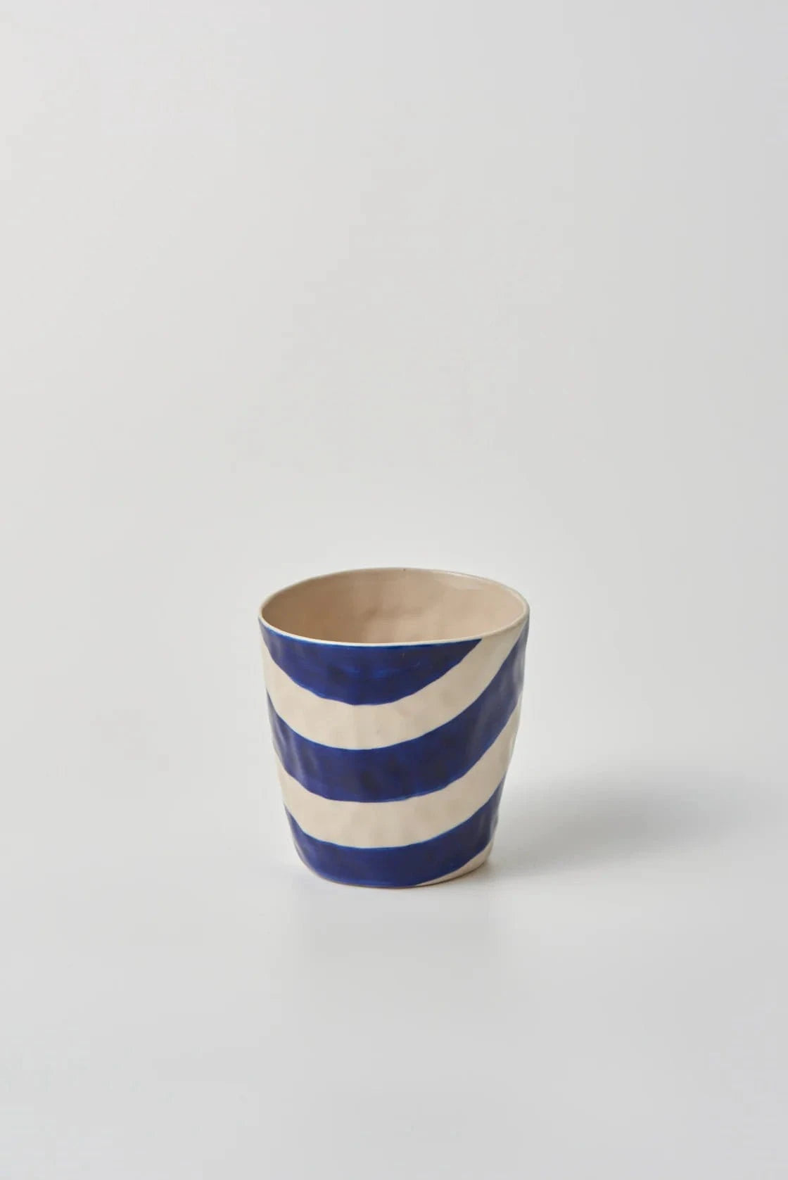 Jones & Co Homewares Jones & Co - Cabana Stripe Tumbler Blue