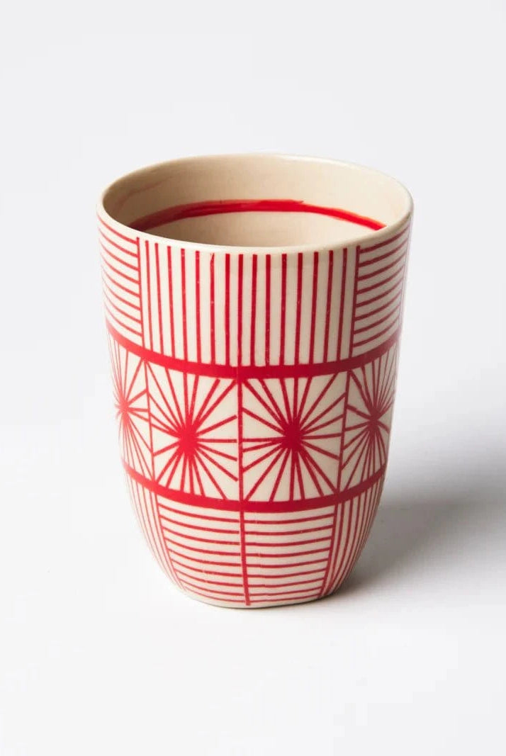 Jones & Co Homewares Jones & Co - Caravan Cup Ruby
