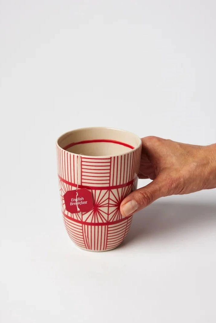 Jones & Co Homewares Jones & Co - Caravan Cup Ruby