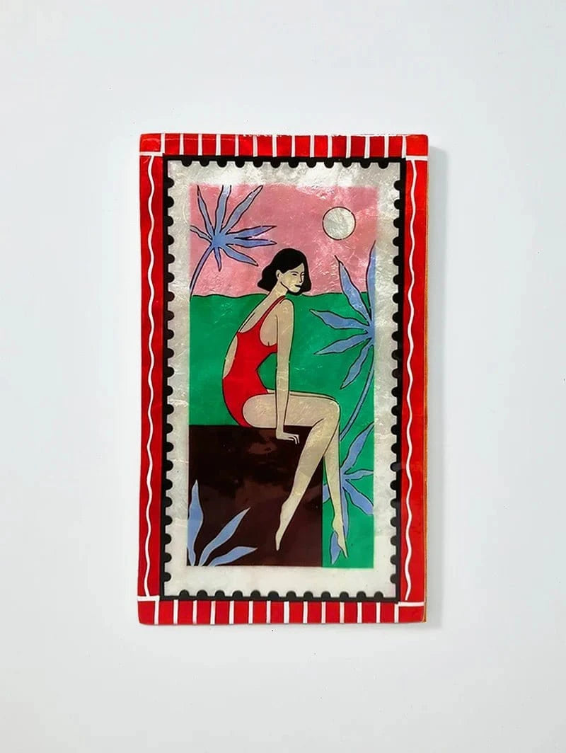 Jones & Co Homewares Jones & Co - RESORT DANGLE GREEN