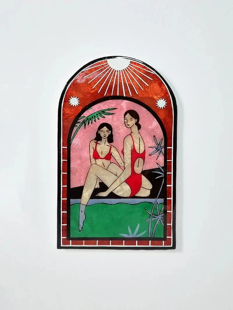 Jones & Co Homewares Jones & Co - RESORT TOE DIP GREEN