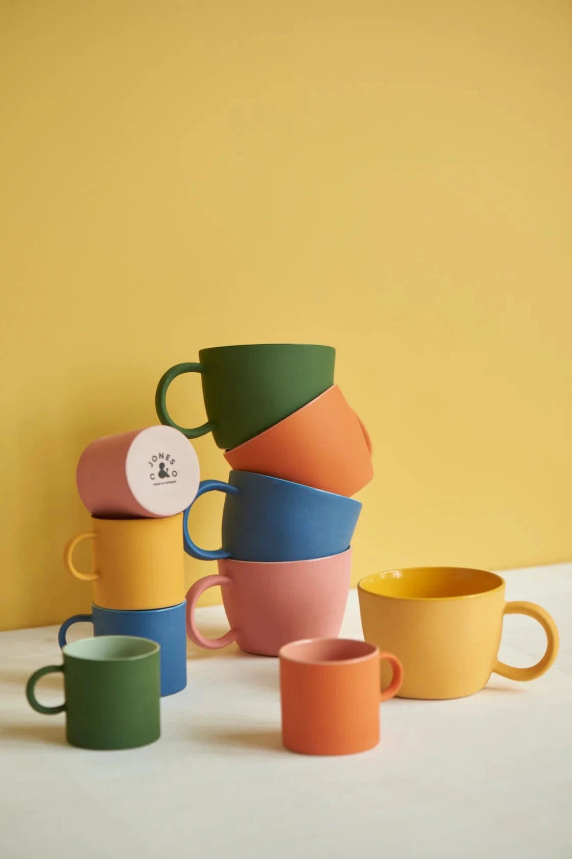 Jones & Co Homewares Jones & Co - Tempo Mug Tumeric