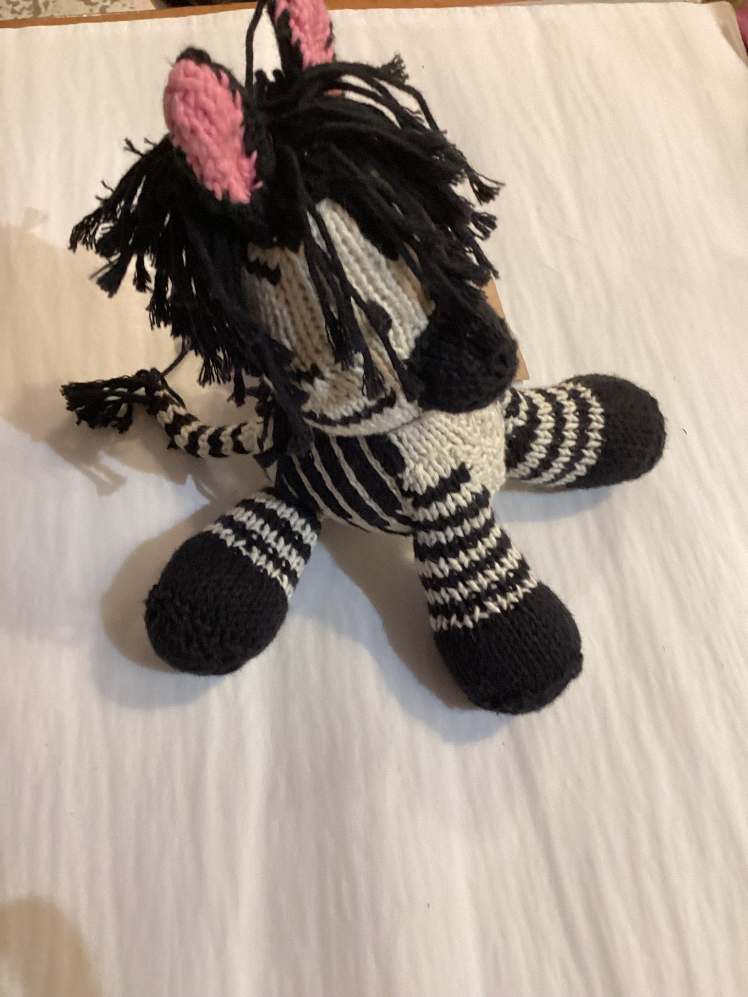 Buy Kenana Knitters - Zebra medium size by Kenana Knitters - at Hamish + Grace