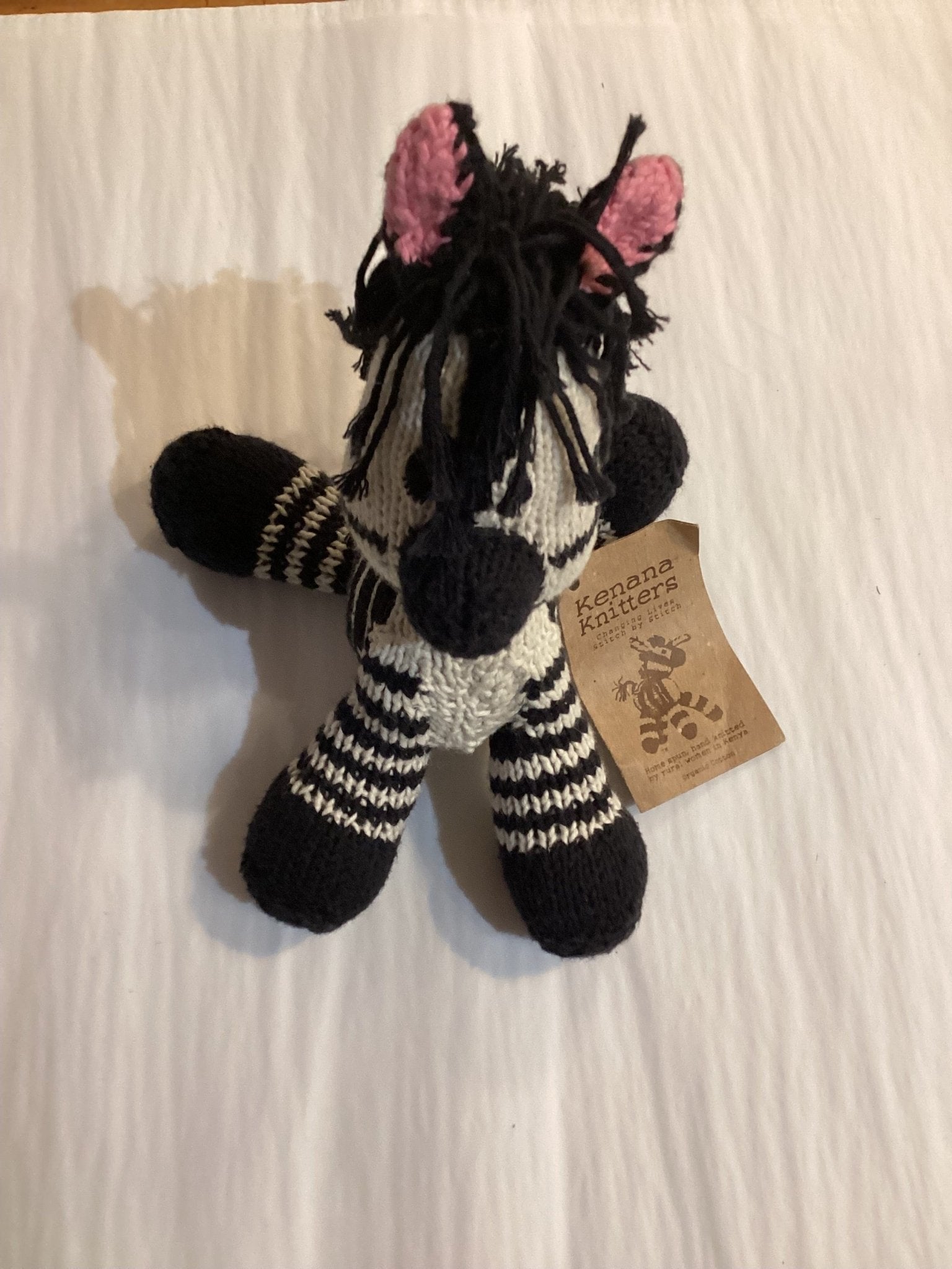 Buy Kenana Knitters - Zebra medium size by Kenana Knitters - at Hamish + Grace
