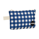 Kollab Lifestyle Mini Pouch Blue Check
