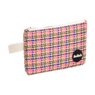 Kollab Lifestyle Mini Pouch Pink Houndstooth