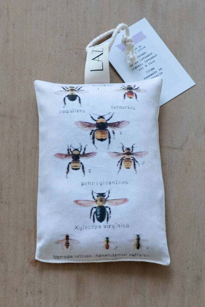 Lazybones Bath + Body Bee 1 - Lavender Scented Sachet