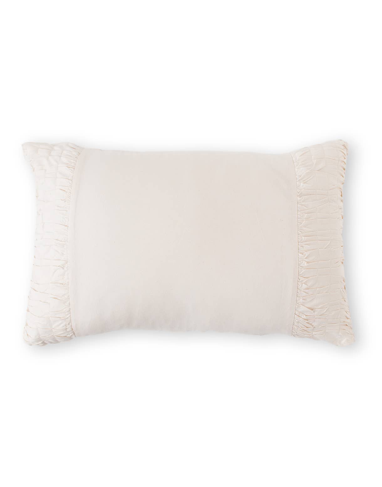 Lazybones Homewares Rosette pillowcase set in Natural *organic cotton: Set (2)