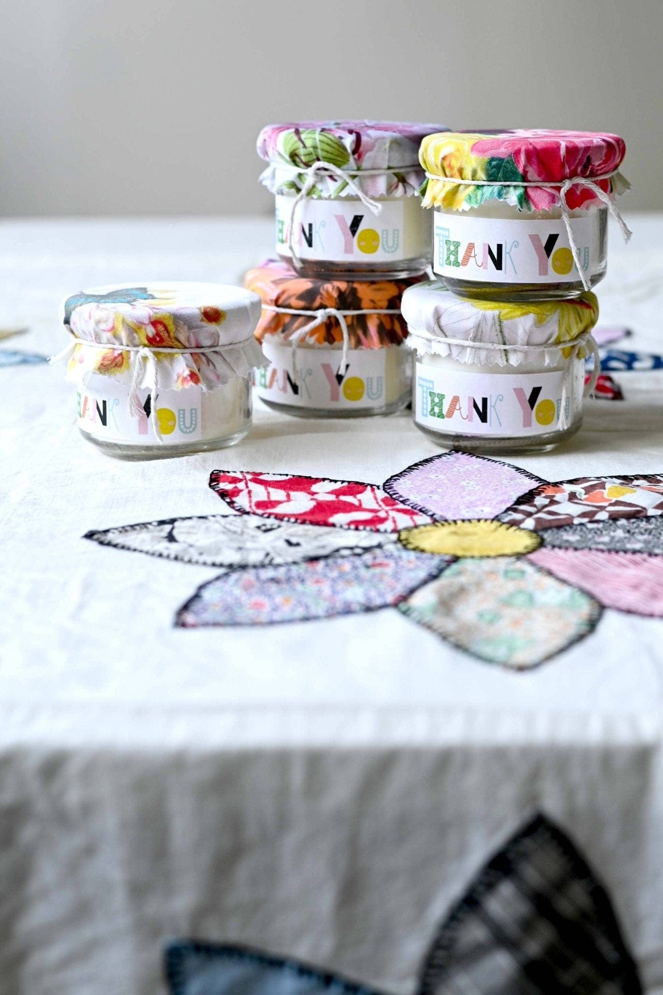 Lazybones Homewares Thank You Candle