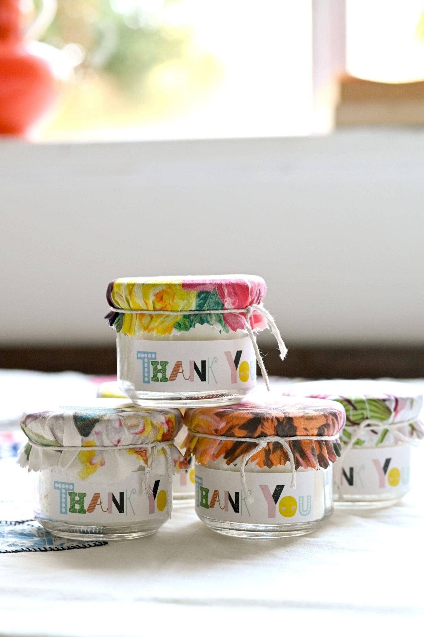 Lazybones Homewares Thank You Candle